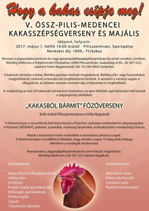 Kakasszépség verseny és majális