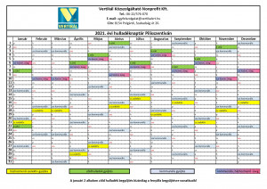 Hulladéknaptár 2021 - Pilisszentiván